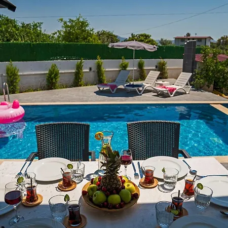 Villa Spacious With A Private Pool For 8 People In Mugla, - Awz 187